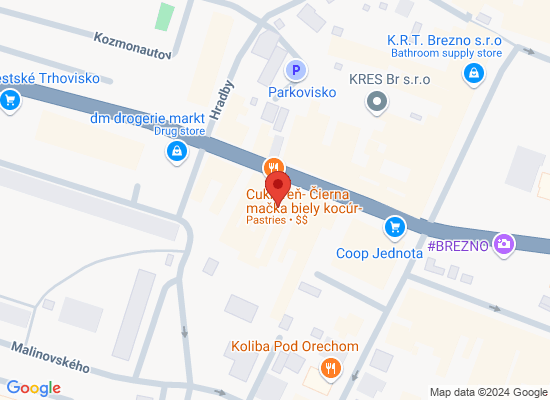 Google map: ČSA 7 Brezno